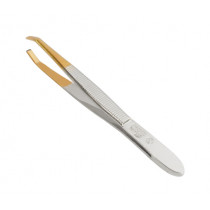 Tweezers Niegeloh Solingen Basic, bent