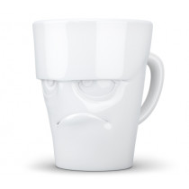 Чаша с дръжка за капучино и горещ шоколад Grumpy, Fiftyeight Products, 350 мл, дизайнерски порцелан