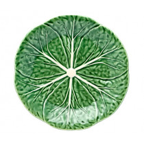 Чиния Cabbage, Bordallo Pinheiro, плитка, керамична, Ø 19 см