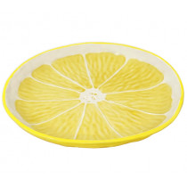 Чиния Lemon, Bordallo Pinheiro, плитка, дизаѝнерска керамика, Ø 21 см