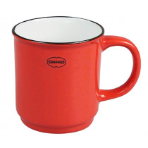 Чаша за кафе и чай Capventure Cabanaz Scarlet Red, керамична, 180 мл