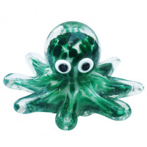 Деко украса Octopus Green, Casa Bonita, стъкло