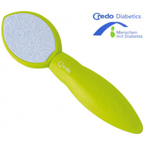 Ceramic callus rasp Pop Art, Credo Solingen, coarse / fine