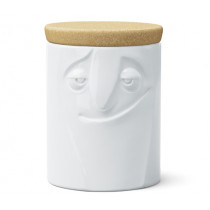 Буркан за съхранение Charming, Fiftyeight Products, дизайнерски порцелан, 1700 мл, 18.5 х 13.4 см