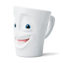 Чаша с дръжка за капучино и горещ шоколад Joking - Movie Edition, Fiftyeight Products, 350 мл, дизайнерски порцелан