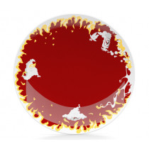 Чиния Hot, Fiftyeight Products, плитка, дизайнерски порцелан, Ø 20 см