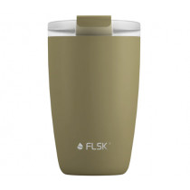 Термо чаша FLSK To Go Khaki инокс, 350 мл