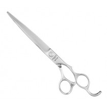 Ножица за подстригване на животни Zvetko BG Polished, право острие, 7" / 18 см
