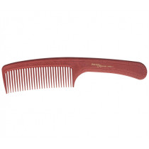 Гребен за разресване на коса Hercules Sägemann, Carbon C11 Red, 22.5 см