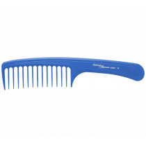 Гребен за разресване на коса Hercules Sägemann, Carbon C12 Blue, 22.5 см