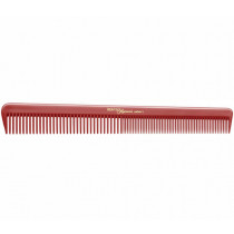 Гребен за подстригване Hercules Sägemann, Carbon C6 Red, 18 см