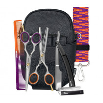Фризьорски комплект за подстригване The Stage Is Yours Ergo Micro, Jaguar Solingen, комплект 5 части