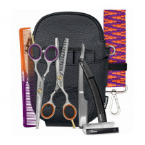 Фризьорски комплект за подстригване The Stage Is Yours Ergo Slice 5.5", комплект 5 части