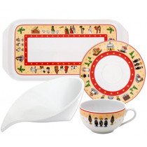 Сервиз за кафе Kahla Erzgebirge, порцелан, 8 части