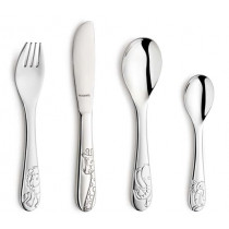 Детски прибори за хранене Kuppels Jungle Animals, 4 части