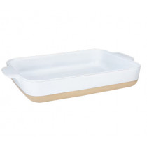Тава Lurch Terra Nova S White, каменна керамика, 24.6 x 16.5 x 5.1 см