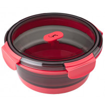 Кутия за храна и съхранение на продукти Lurch Up & Down Box Frozen Pink, сгъваема, херметическа, 800 мл, Ø 17,4 см