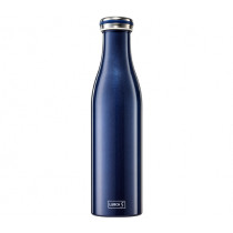 Термо шише Lurch Blue Metallic, неръждаема стомана, 0.75 л