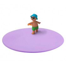 Предпазен капак за чаши Lurch Summer Fun Finn Frisbee, силиконов, Ø 10.5 см