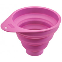 Силиконова фуния Lurch Grape, сгъваема, Ø 11 см, широк чучур Ø 4 см