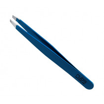 Tweezers Rubis Classic Satin Mauve, slanted tips