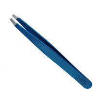Tweezers Rubis Classic Satin Mauve, slanted tips