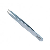 Права козметична пинсета Rubis Light Blue, 9,5 см