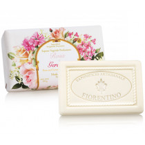 Натурален тоалетен сапун Saponificio Artigianale Fiorentino Rosa e Geranio, 250 гр.