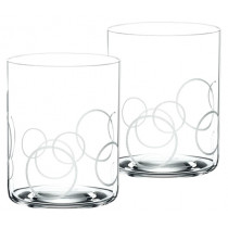 Тъмблър чаши Spiegelau Signature Drinks Circles, кристално стъкло, комплект 2 бр.