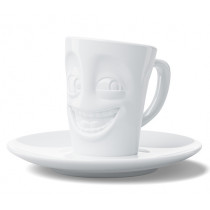 Чаша за еспресо Joking, Fiftyeight Products, дизайнерски порцелан, 80 мл