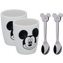 Комплект детски прибори с чаши WMF Disney Mickey Mouse S, 4 части