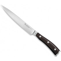 Нож за нарязване и порциониране Wusthof Ikon, Solingen, тясно острие 16 см