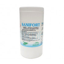 Sanifort, for disinfection of all water-resistant surfaces, effervescent tablets, 250 g