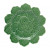 Плато Geranium Green, Bordallo Pinheiro, дизаѝнерска керамика, Ø 33.3 см