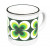 Чаша за кафе и чай Capventure Cabanaz Ramona Green, керамична, 250 мл