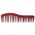 Hair comb Hercules & Sägemann Wave Carbon Red