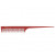 Tail comb for backcombing Hercules & Sägemann Carbon Red C20