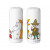Комплект солница и пиперница Pluto Design Moomin Friends, керамични, 8 см