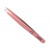 Tweezers Rubis Classic Heart Light Blue, slanted tips 